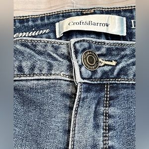 Croft&Barrow jeans size 14 crop